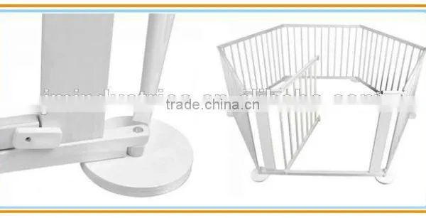 Environmental Wooden Baby Playpen for European Standard photo-3