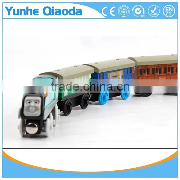 Hot Selling Wooden Magnetic Thomas Train Toy photo-3