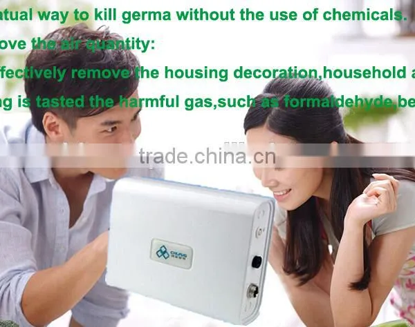 100mg Movable Mini Car Purifier Air Ozone Generator WIth Pump CE photo-5