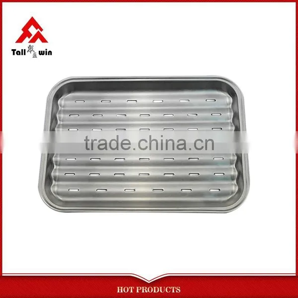 Customized Non-stick Coating Stainless Steel Bbq Trays photo-2