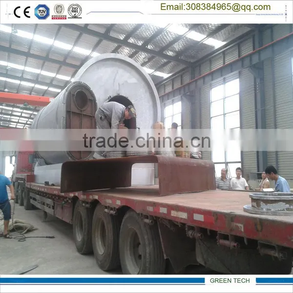Environmental Protection Waste Tyre Pyrolysis Equipment to Make Fuel Oil photo-4