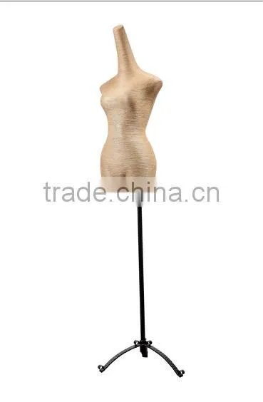 Fabric Covered Half Body Cloth Female Torso Mannequin photo-3