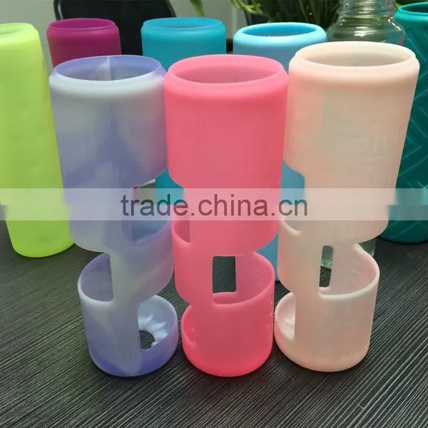 Heat & Cool Proof Reusable Silicone Rubber Cup Sleeve photo-6
