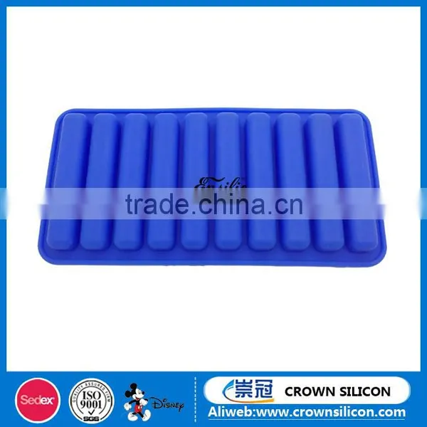 Food Grade Bar Shape Silicone Ice Cube Tray photo-2