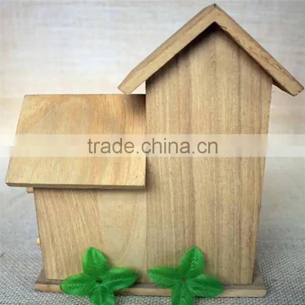 Wooden Houses Wood Villa Model Shape Sorter Toy Crazy Toys for Kids photo-3