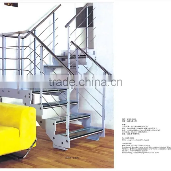 Aluminum Handrails Integral Sell Small Spiral Staircase photo-6