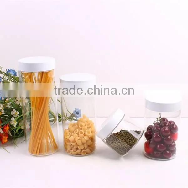 Borosilicate Glass Jars With Metal Cover photo-2