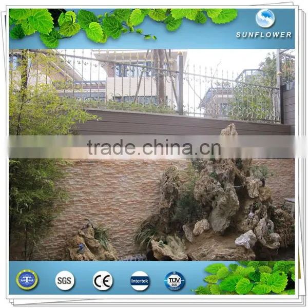 Exterior Waterproof WPC Wall Panel Decorative Plastic Wall Cladding photo-2