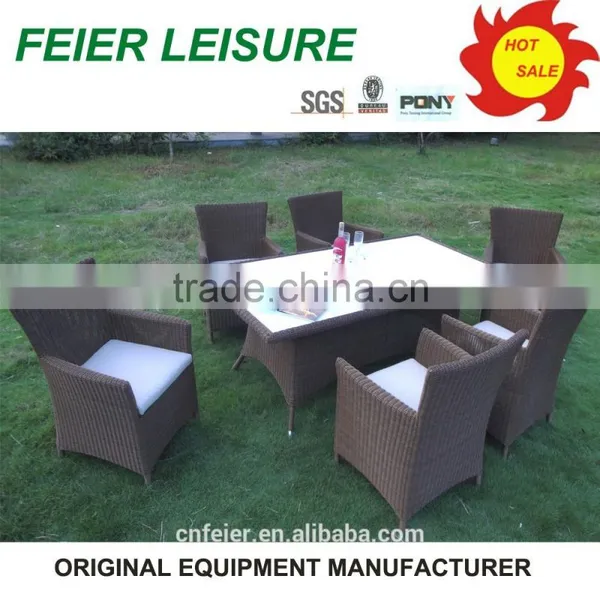 Hot Sale Beige Synthetic Rattan Home Furniture China photo-5