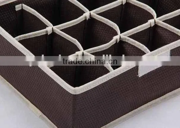 Rectangular Non-woven 12 Lattice Storage Box photo-4
