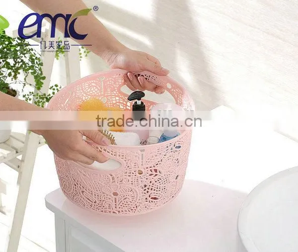 New Hot Selling Lace Hollow Plastic Storage Basket (small) photo-3