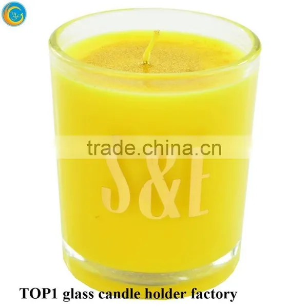 Mercury Glass Pendants Scented Frosted Glass Jar Handmade Soy Candle photo-5