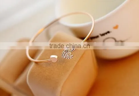 Heart Bracelet Stainless Steel Bracelet Bangle Bracelet photo-3
