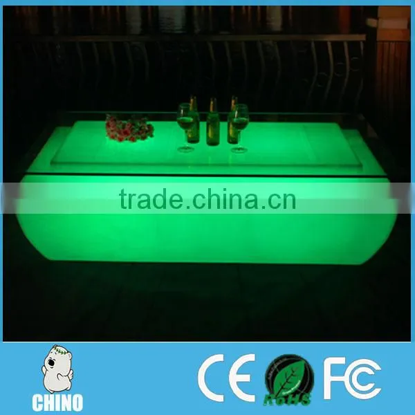Big LED Lounge Table With Sofa for Lounge Room Nightclub Bar photo-3