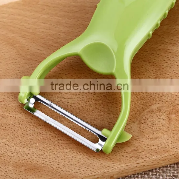 Fashional Style Good Quality PP Material Double Heads Stainless Steel Blade Multifunctional Peeler photo-4
