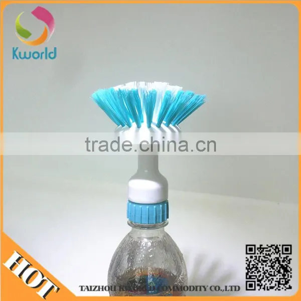 Kithchen Liquid Soap Dispensing Palm Kworld Vinyl Cleaning Brush photo-2