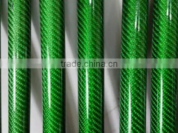 Carbon Fiber Colorful OEM Tube With Matte Surface Treatment photo-2