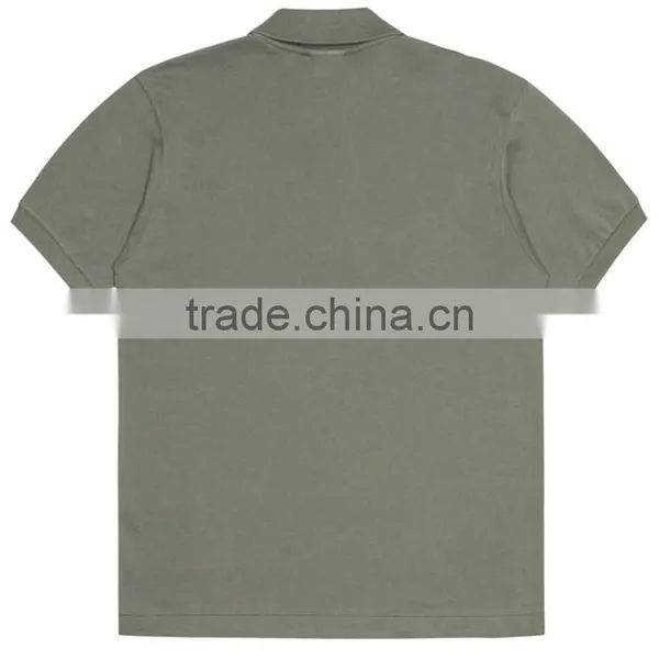 Mens 100% Cotton Pique New Style Army Polo Shirt photo-2