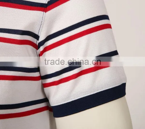 2016 Fashion Design Striped t Shirt Wholesale Cheap photo-5