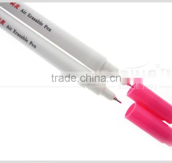 Kearing Dual Tipped Pink Color Tailor Erasable Marker in 1mm Tip +0.5mm Tip 2 Years Shelf Life Time Self Vainishing #AP1005 photo-3