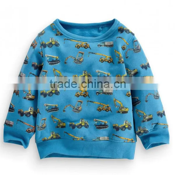 Kids Wholesale Hoodies Without Hood Cartoon Print Long Sleeve Tops photo-4