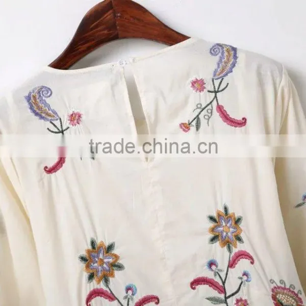 Maxnegio Latest Embroidery Plus Size Flower Girl Cute Casual Dress photo-5