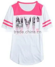 Girl's Colorful Short Sleeve T-shirt photo-5