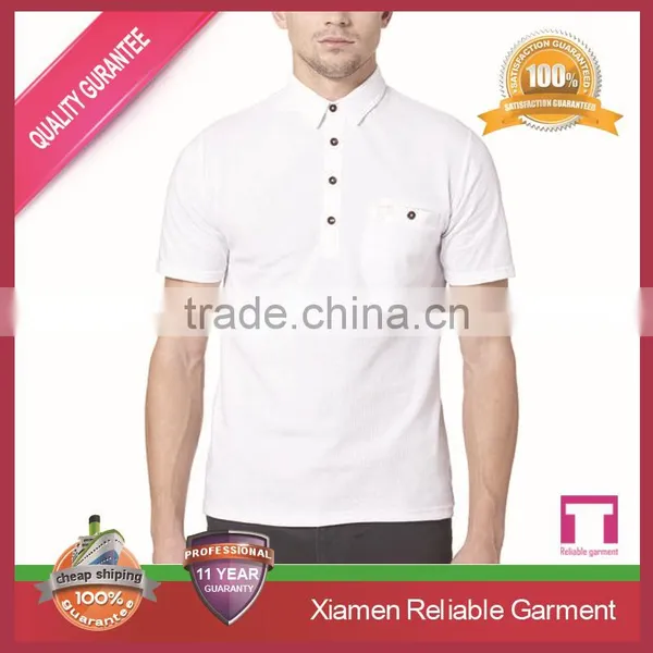 Men's Bodybuilding Soft Cottonpolo T-shirt Wholesale OEM Supplier in China photo-5