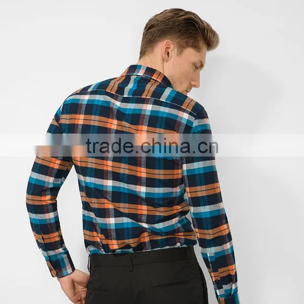 Men's Casual Long Sleeve High Quality Soft Flannel Shirt photo-3