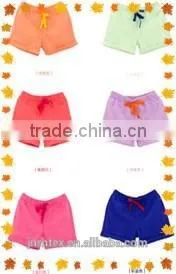 Soft Ski-friendly 100% Cotton Plain Kids Shorts for Promotion photo-2