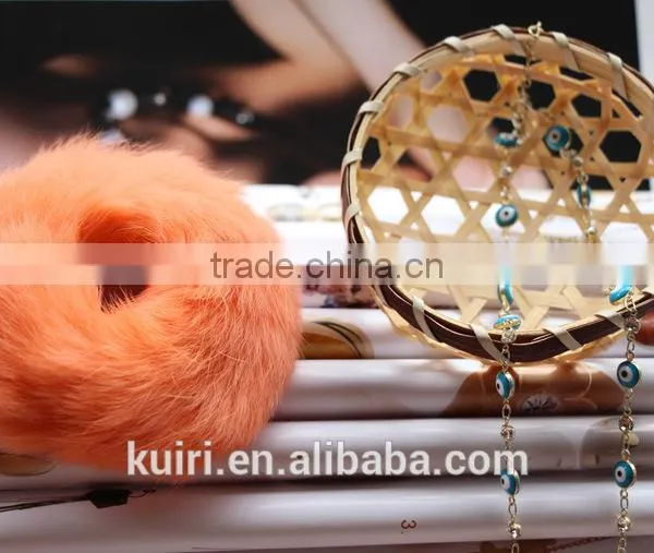 Plastic Lady Hair Accessories Rex Rabbit Fur Hair Band Made in China photo-3