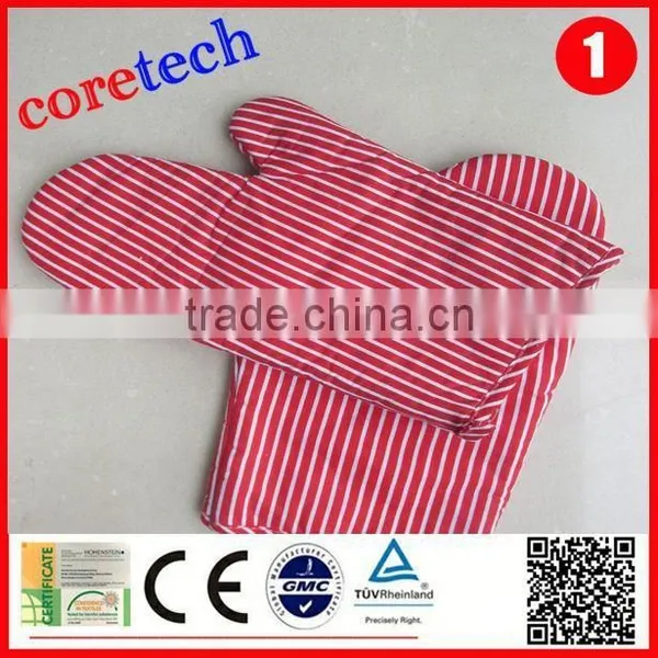 Hot Sale Heatproof Silver Coating Oven Mitt Factory photo-2