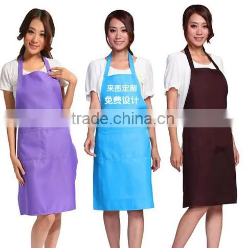 Advertising Aprons Custom Pure Korean Uniforms it Polyester Apron Custom Logo Gifts Promotional Apron Manufacturers photo-3