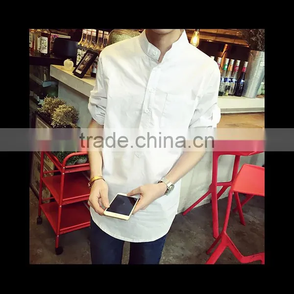 Cultivate One's Morality Sleeve Shirt in Thin Section is Prevented Bask in Clothes photo-3