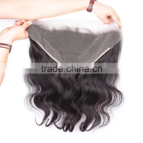 13x4 Frontal Lace Closure Peruvian Virgin Hair Bundles photo-5