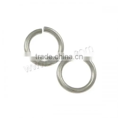 New 8mm Jewelry Findings Stainless Steel Open Jump Rings for Jewerly