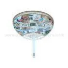 Personalized Wedding PP Hand Fan Handmade / Half and Half by Machine Type