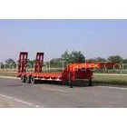 Heavy Duty Trailer Low Bed Semi Trailer 3 / 4 / 5 Axles 50 / 80 / 100 Tons