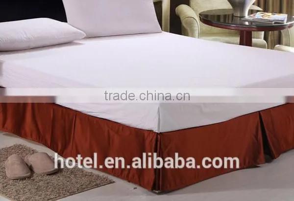 Hotel Bed Skirt,popular Bed Skirt for Hotel Using, Fitted Bed Skirt photo-6