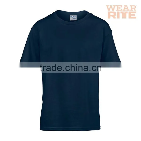 Custom Logo Kids Short Sleeve Cotton Sports T-shirt photo-6