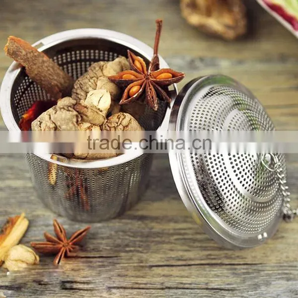 Top Quality 304 Stainless Steel Tea Ball Infuser Bulk Tea Infuser S/M/L photo-2