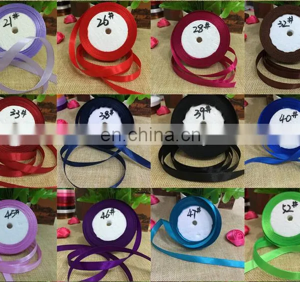 Wholesale Factory Price High Quality 100% Polyester Satin Ribbon photo-4