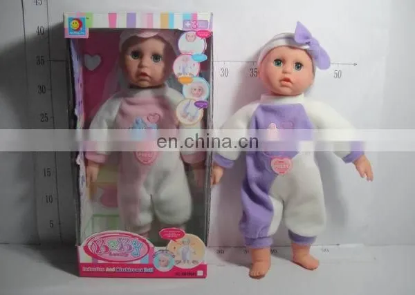 16 "drink Coke to Eat Hamburgers Head Move Doll With Good Smell,Cute Baby Doll With Smell photo-2