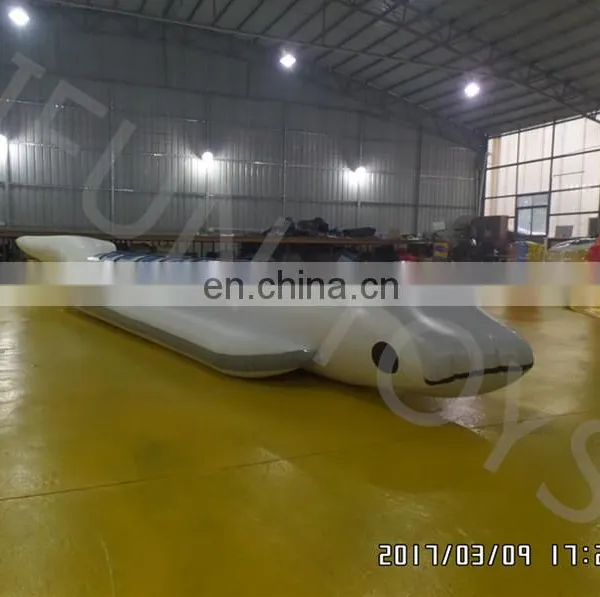 8 Person Ride Floating Dolphin Inflatable Water Ski Banana Towable Boat photo-2