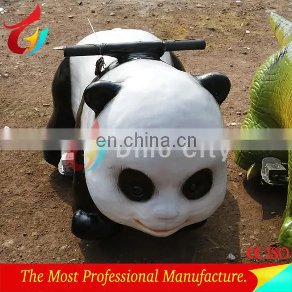 Park Equipment Lifelike Riding Dinosaur photo-2