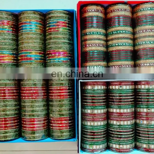 Indian Dulhan Metal Kangan - Wholesale Wedding Metal Bangles - Traditional Metal Bangle photo-5