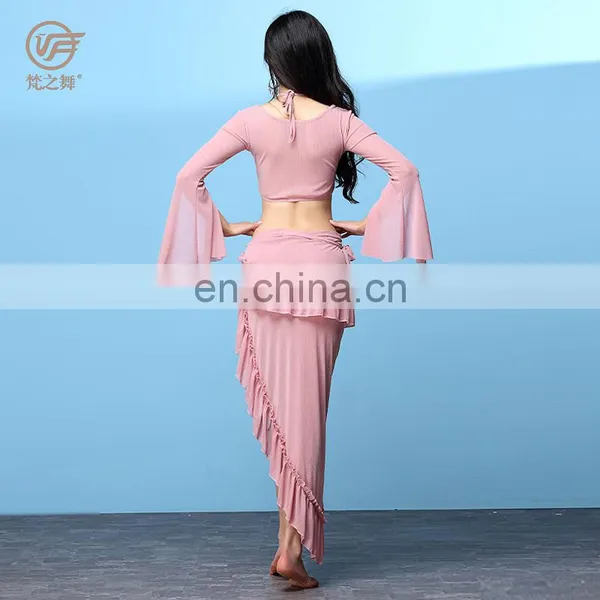 T-5199 Sexy Elegant Lady Performance Belly Dance Top and Belt Wear Set photo-5