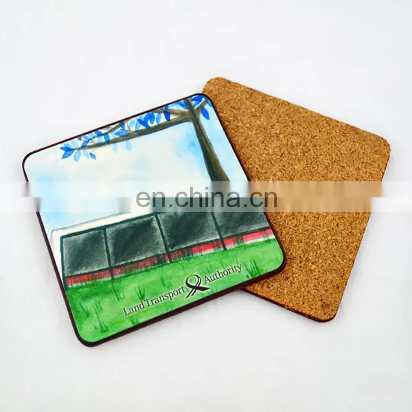 Custom Square Wooden Coasters photo-4