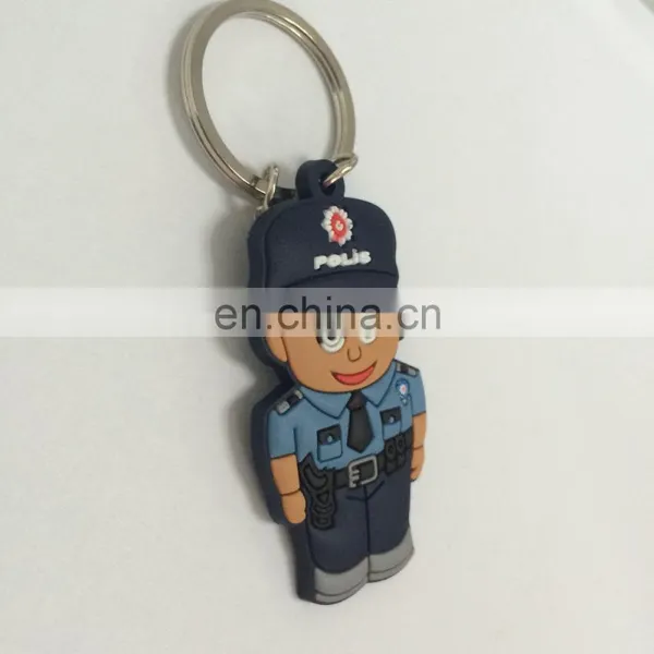 Custom Flexible Soft PVC Keychain Custom Promotional Gift Keychain as Rubber Key Chain/plastic Key Chain photo-3