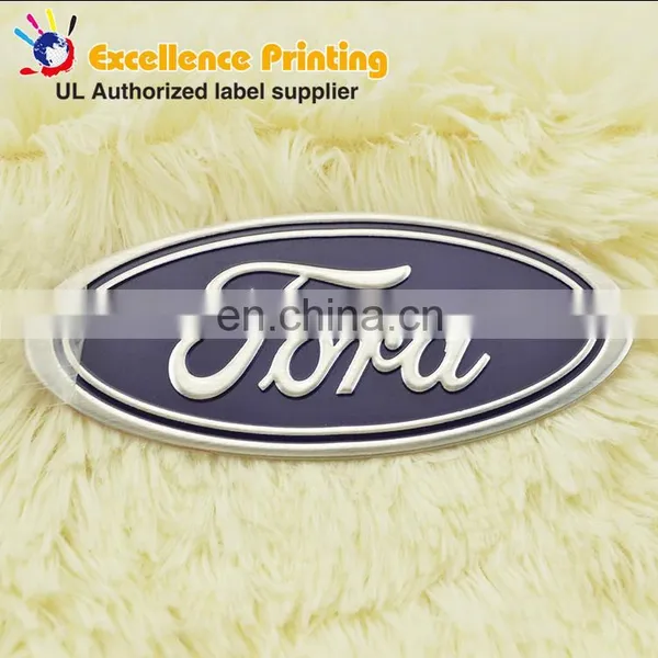 Self Adhesive Custom Metal Car Sticker photo-2